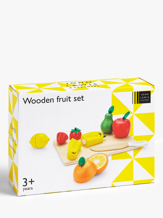 Wooden Fruit Set