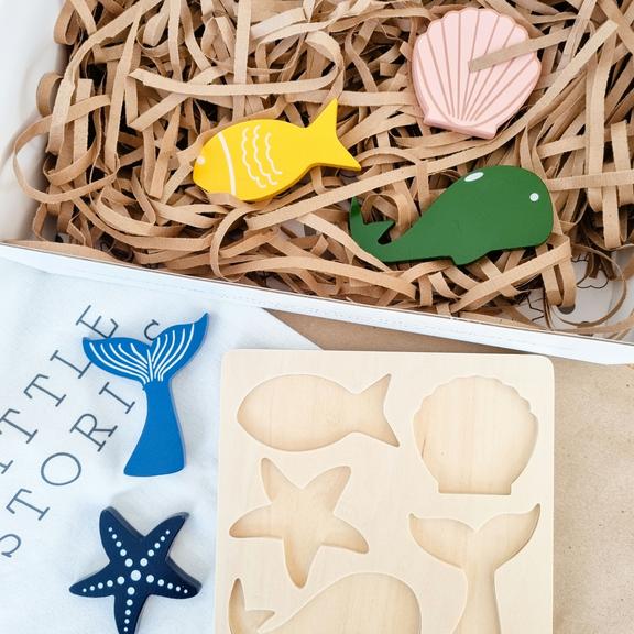 Little Stories Little Seas Story Tray Puzzle Toy