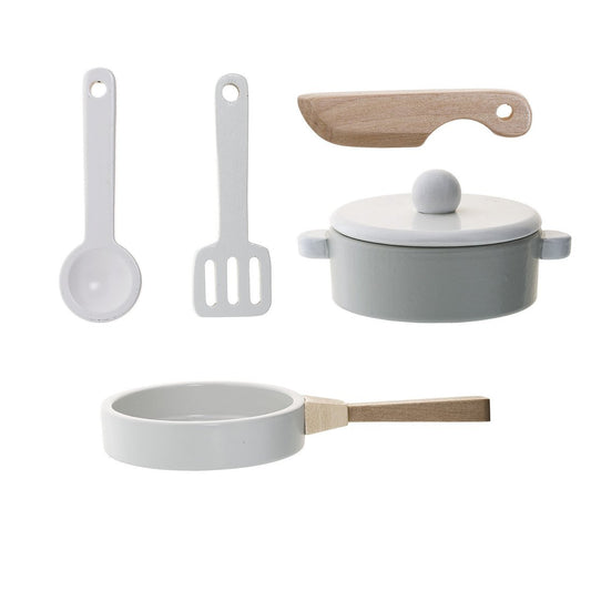 Bloomingville Bahoz Kitchen Miniature Wooden Playset