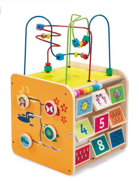 Giant Classic Wooden Activity Cube