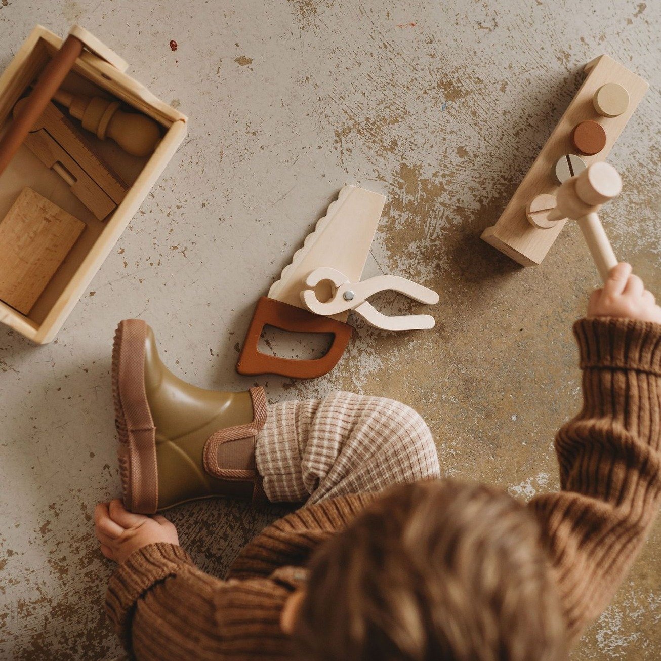 Wooden Tool Box