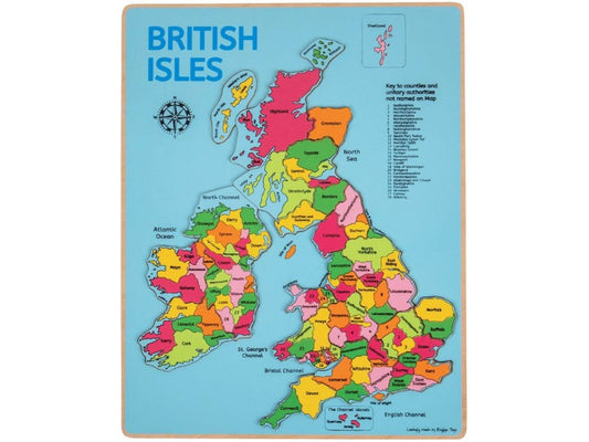 British Isles Inset Puzzle