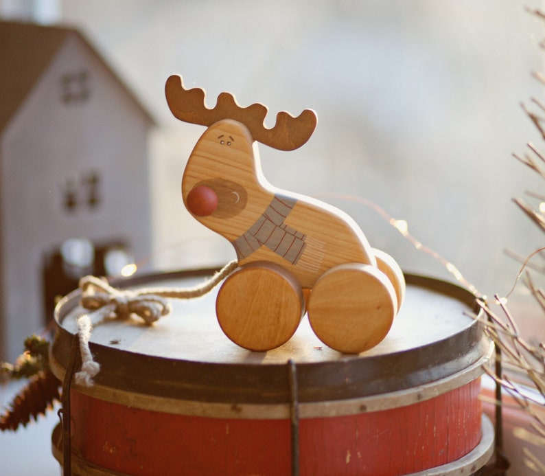 Pull Along Reindeer